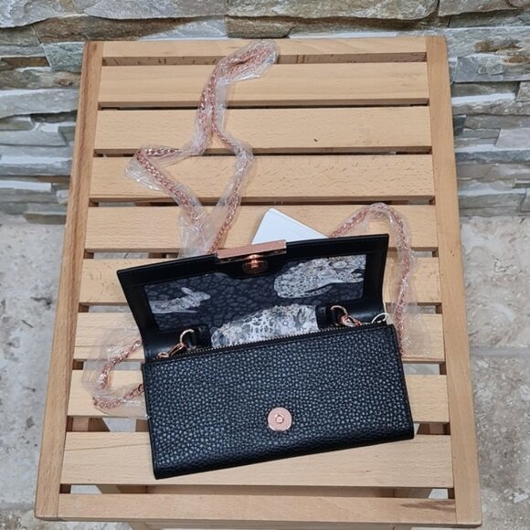 TED BAKER LONDON Leather Wallet on a Chain - Picture 6 of 6